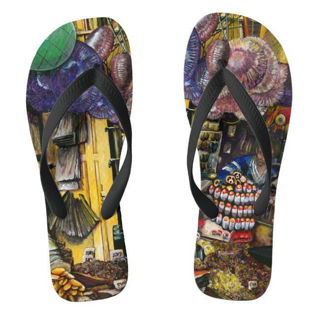 Traditions of Ancient Commerce, Jerusalem Thongs (Footbed)