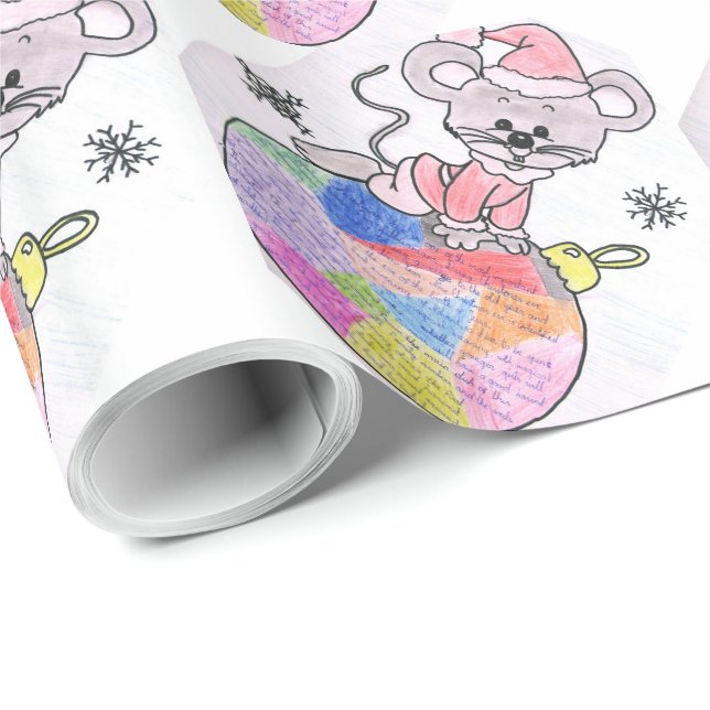 Traditions of Christmas Eve Glossy Wrapping Paper (Roll Corner)