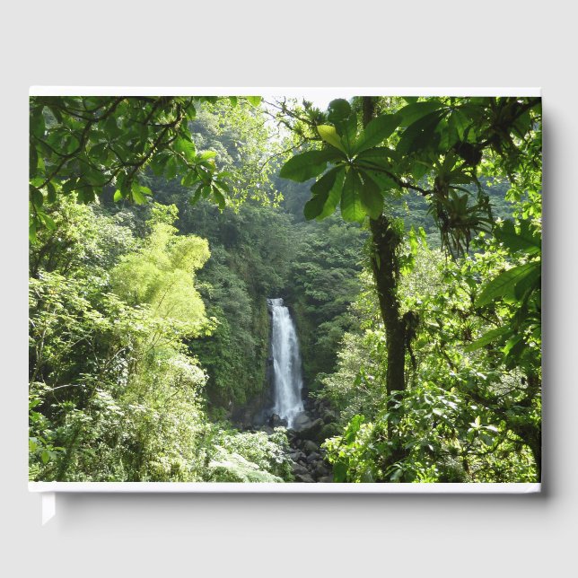 Trafalgar Falls Tropical Rainforest Photography Guest Book (Front)