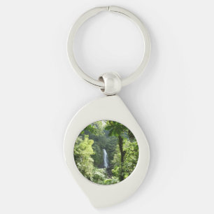 Trafalgar Falls Tropical Rainforest Photography Key Ring