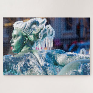 Trafalgar Fountain. Jigsaw Puzzle