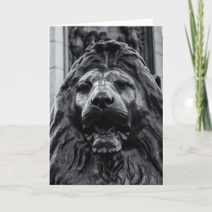 Trafalgar Square Bronze Lion card