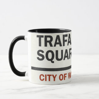 Trafalgar Square City of Westminster Street Sign Mug