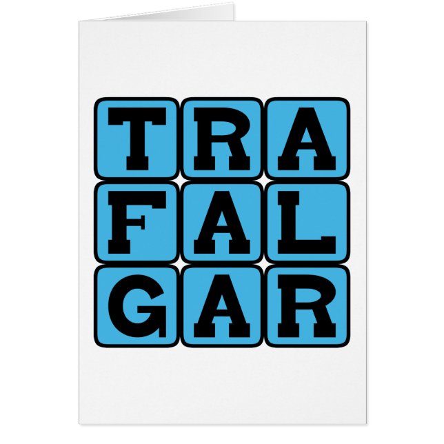 Trafalgar, Square in London (Front)