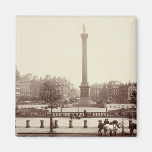 Trafalgar Square, London (sepia photo) Magnet