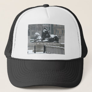 Trafalgar Square London - Snow Trucker Hat