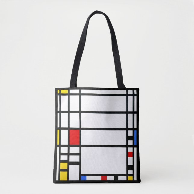 Trafalgar Square - Piet Mondrian - Modern Art  Tote Bag (Front)