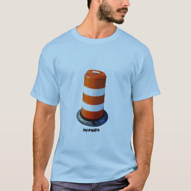 Traffic Barrel T-Shirt (Front)