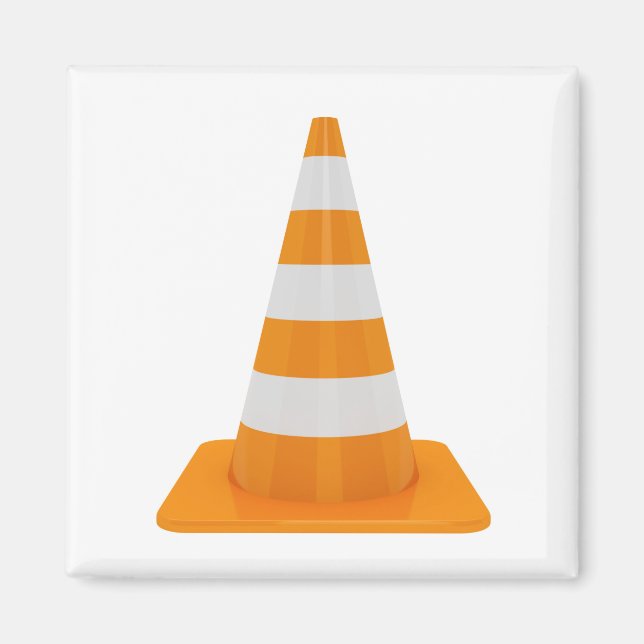 Traffic cone magnet (Front)