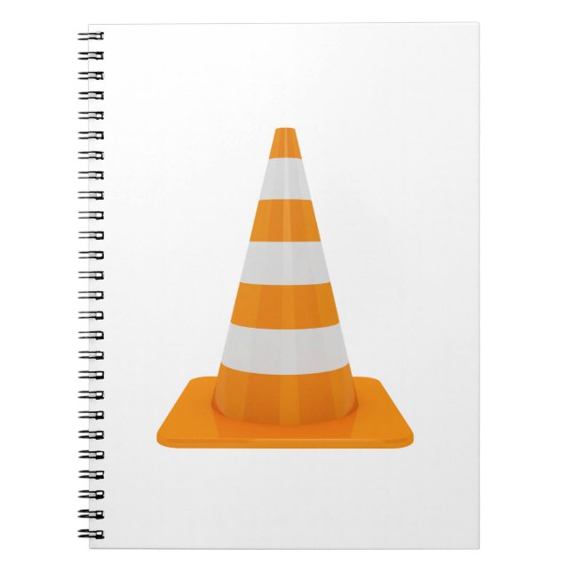 Traffic cone notebook (Front)