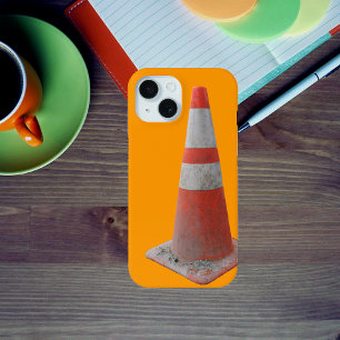 Traffic Cone, Pylon, Construction Cone iPhone 15 Case