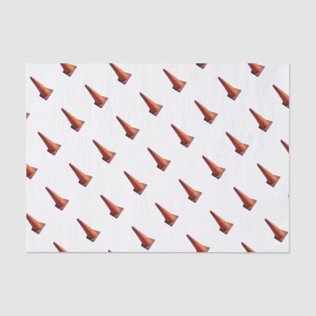 traffic cone tissue paper (Front)