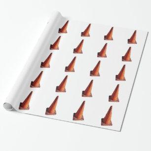 Traffic Cone Wrapping Paper