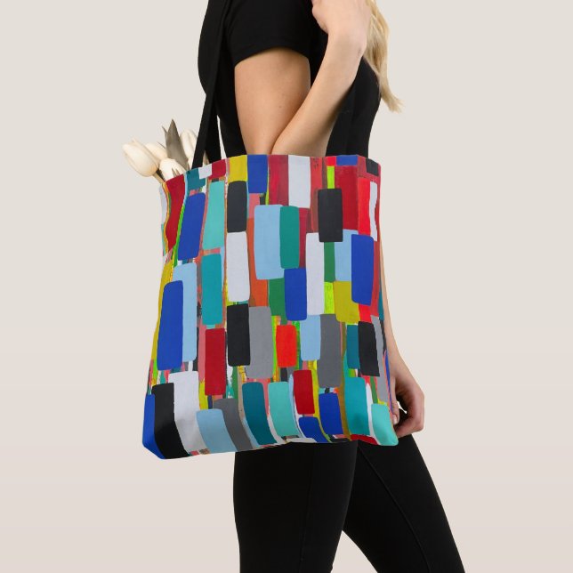 Traffic Jam Tote Bag (Close Up)