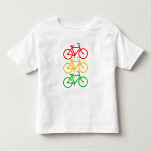 Traffic Light Bikes Toddler T-Shirt