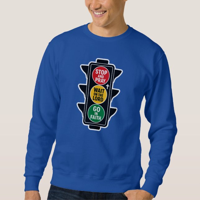Traffic Light - Christian Sweatshirt (Front)