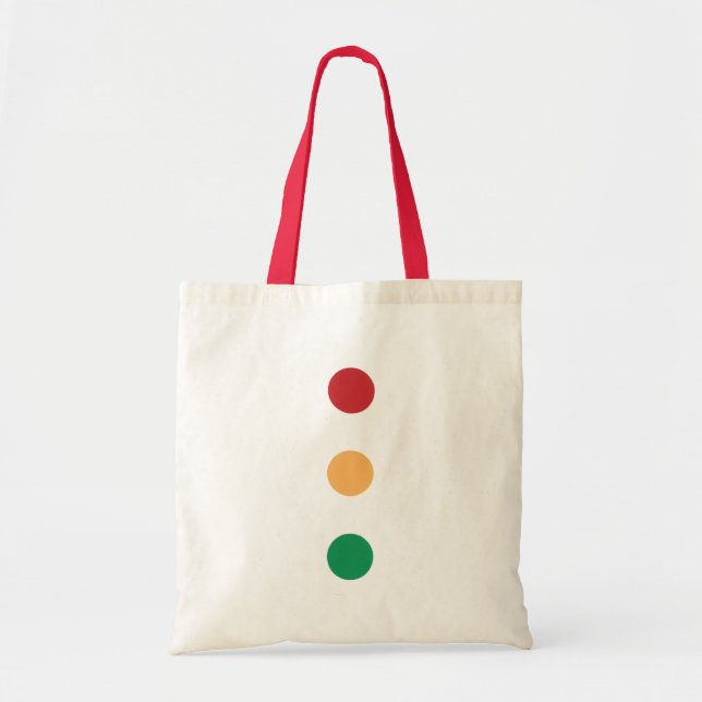 Traffic light colours circles Canvas Bags (Front)