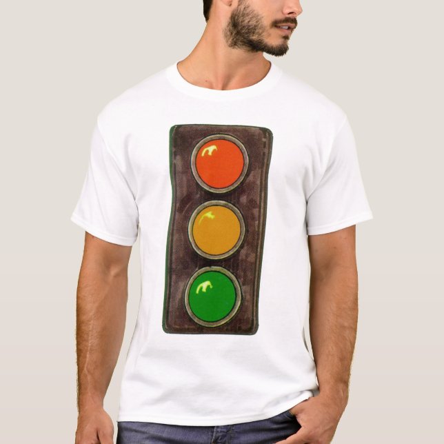traffic light - Customised T-Shirt (Front)