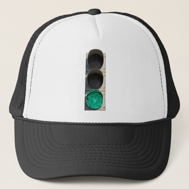 Traffic Light - Green Trucker Hat (Front)