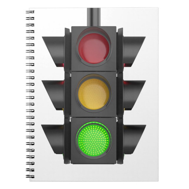 Traffic light notebook (Front)