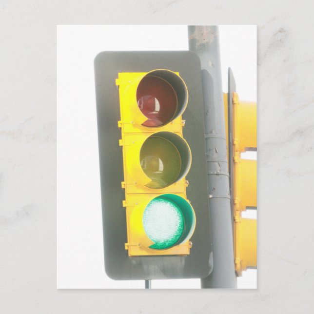 Traffic Light Postcard (Front)