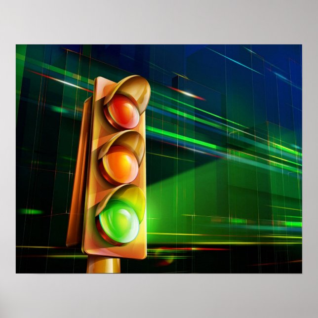 Traffic light - poster (Front)