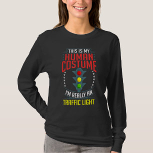 Traffic Light Sign Green Yellow Red Stop Stoplight T-Shirt