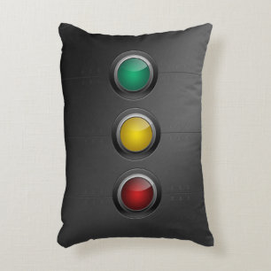 Traffic Lights Decorative Cushion