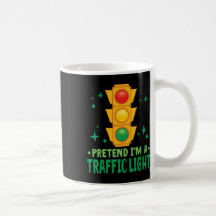 Traffic Lights Halloween Pretend I'm A Traffic Lig Coffee Mug