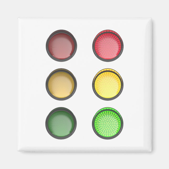 Traffic lights magnet (Front)