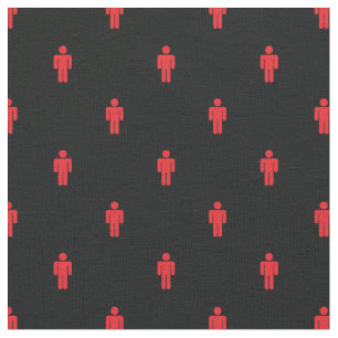 Traffic Lights Man Fabric