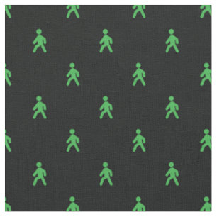 Traffic Lights Man Fabric