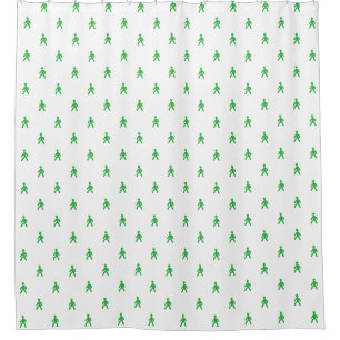 Traffic Lights Man Shower Curtain