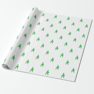 Traffic Lights Man Wrapping Paper
