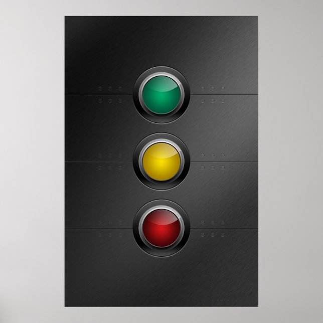 Traffic Lights Poster (Front)