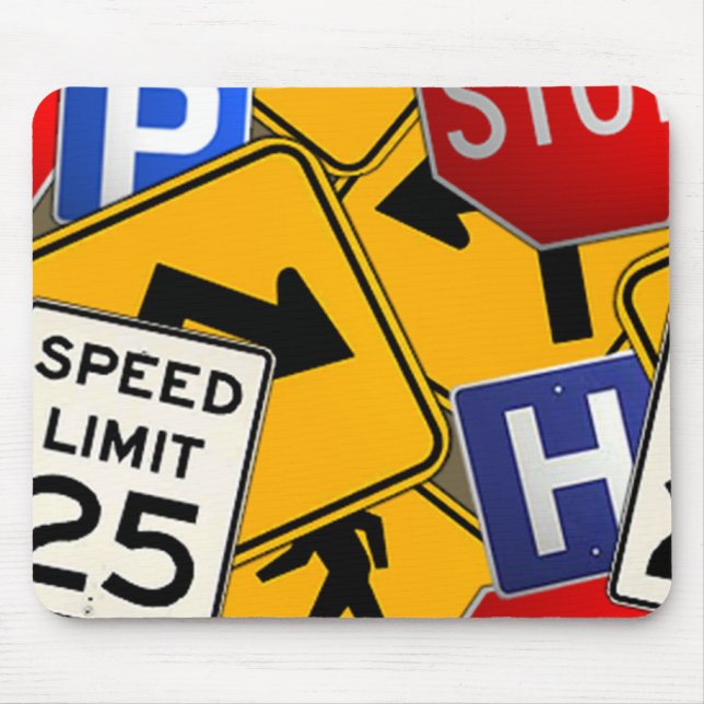 traffic Mousepad (Front)