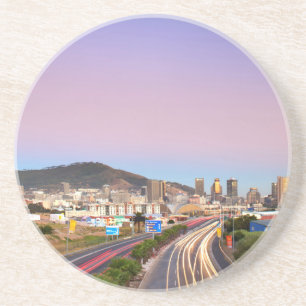 Traffic On Motorway To Cape Town, Western Cape Coaster