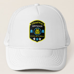 Traffic Police Officer Trucker Hat