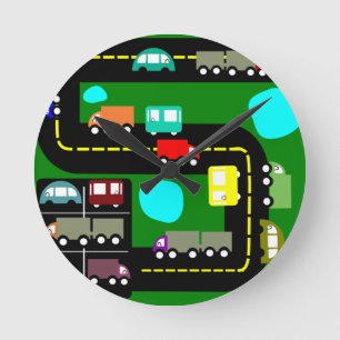 Traffic round clock