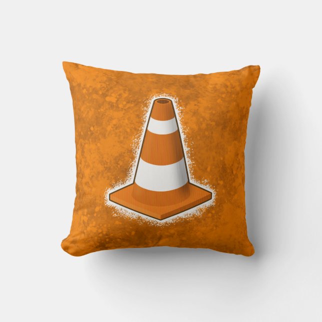 Traffic Safety Cone Splatter Cushion (Front)