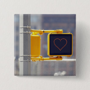 Traffic Sign 15 Cm Square Badge