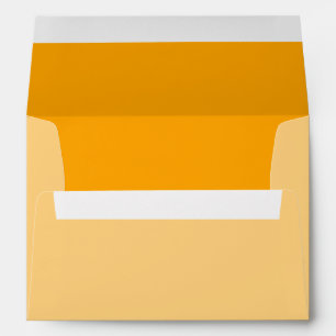 Traffic Yellow Decor You Can Customise Envelope