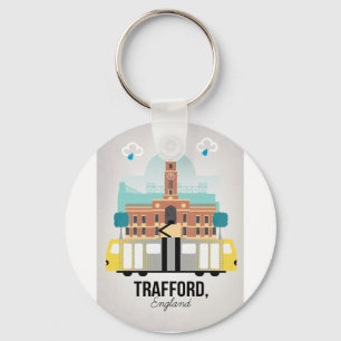 TRAFFORD, MANCHESTER KEY RING