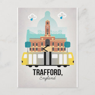 TRAFFORD, MANCHESTER POSTCARD