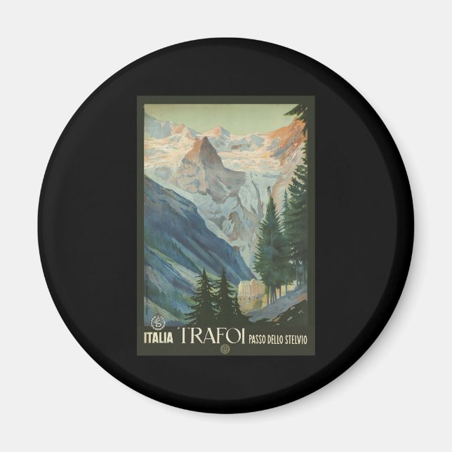 Trafoi Passo dello Stelvio Magnet (Front)