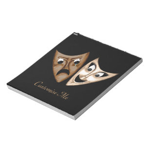 Tragedy & Comedy Notepad