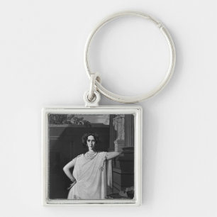 Tragedy or, Portrait of Rachel, c.1854 Key Ring