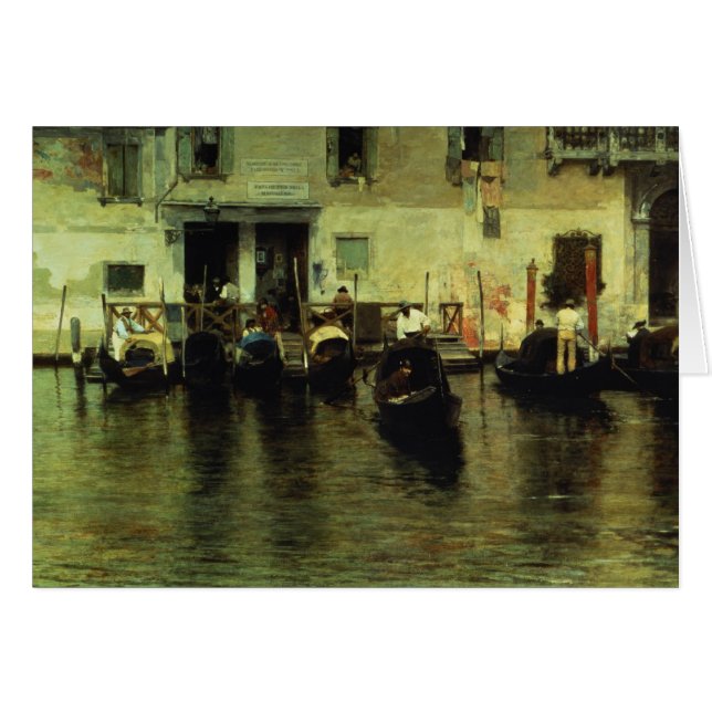 Traghetto della Maddalena, 1887 (Front Horizontal)