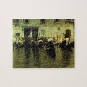 Traghetto della Maddalena, 1887 Jigsaw Puzzle