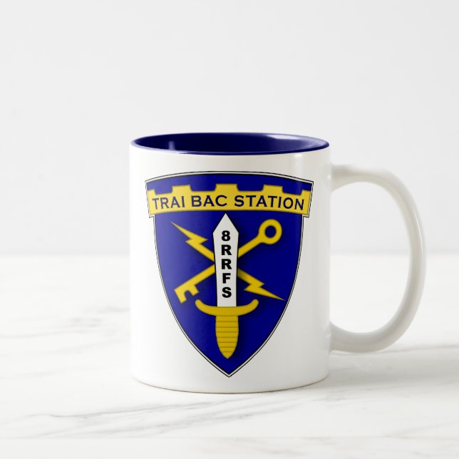 Trai Bac Station Two-Tone Coffee Mug (Right)